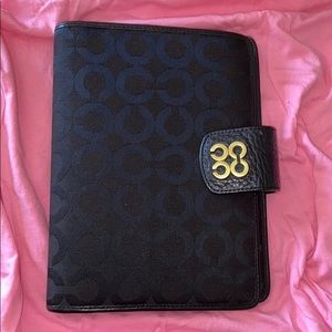 Coach Signature Planner Cover